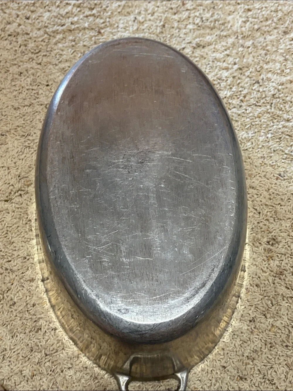Majestic Cookware Aluminum Covered Casserole Pan in Silver